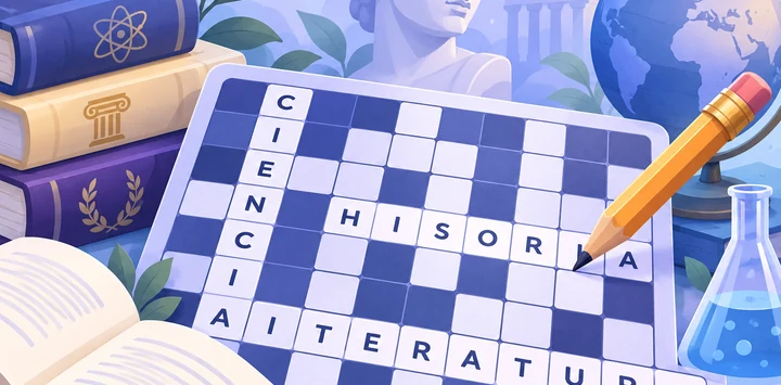 Ilustración de crucigrama