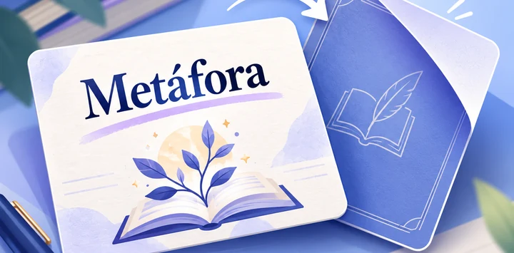 Ilustración de flashcards